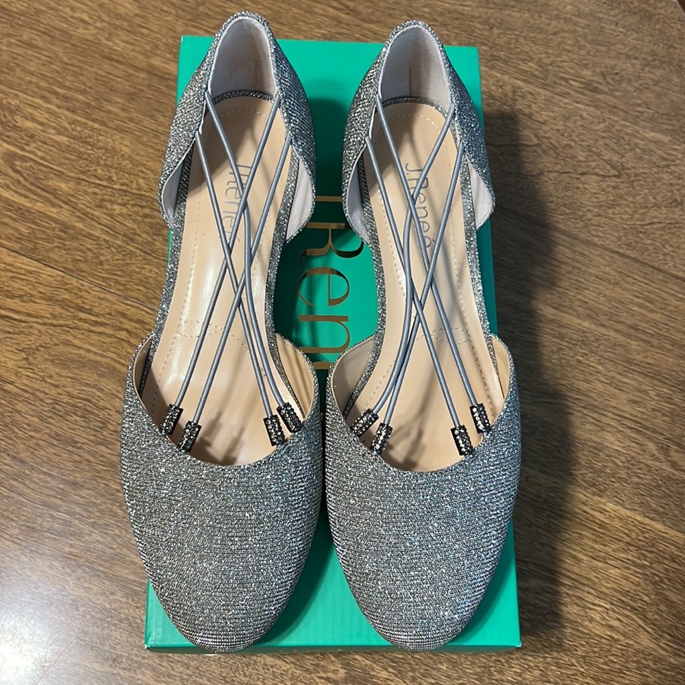 J. Renee Sparkly Low Heels